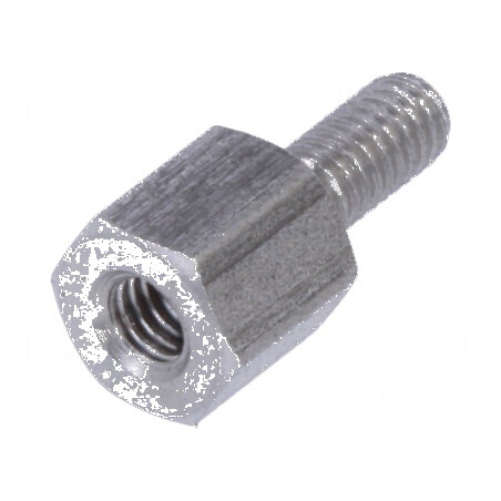 Piuliță Distanțieră Filetată 5mm M2.5 Hexagonală pentru Aplicații Industriale | Electronic-mag.ro | Componente Electronice