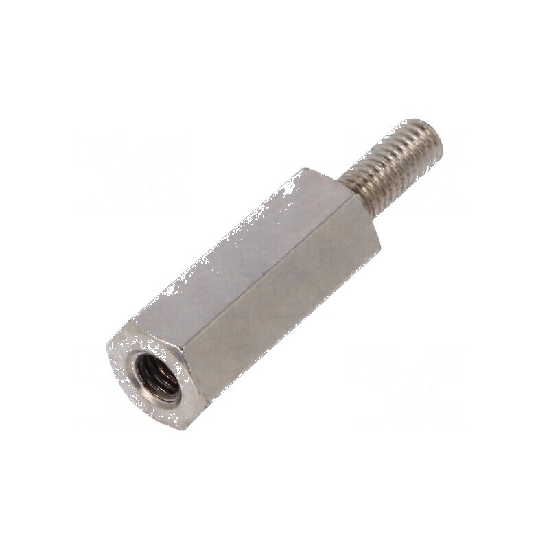 Piuliță Distanțieră Filetată 15mm M3 Intern și M3 Extern - Accesorii pentru Montaj Industrial | Electronic-mag.ro | Componente E Piuliță Distanțieră Filetată 15mm M3 Intern și M3 Extern - Accesorii pentru Montaj Industrial | Electronic-mag.ro | Componente E