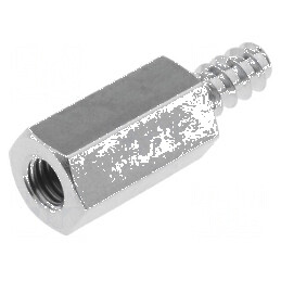 Piuliță Distanțieră Filetată 10mm, Filet Interne M6, Hexagonală | Electronic-mag.ro | Componente Electronice
