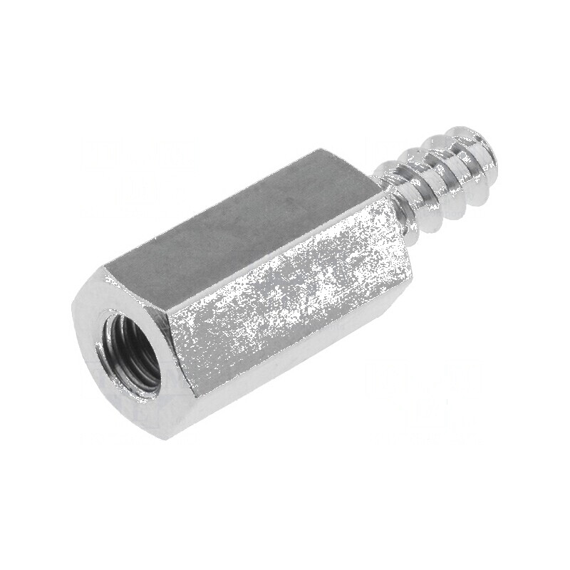 Piuliță Distanțieră Filetată 10mm, Filet Interne M6, Hexagonală | Electronic-mag.ro | Componente Electronice