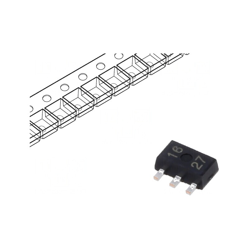 Stabilizator de Tensiune Liniar Nereglabil 3,3V 250mA IC - Componentă Electronică | Electronic-mag.ro | Componente Electronice