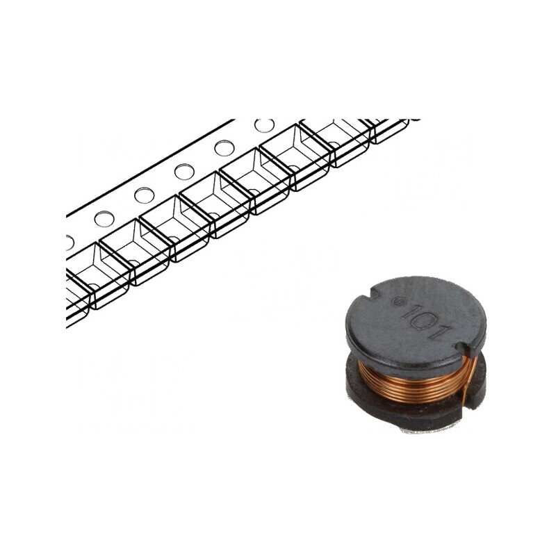 Inductor SMD 150uH 580mA ±10% cu Q: 12, Ø: 8mm, H: 5mm, Rezistență 680mΩ | Electronic-mag.ro | Componente Electronice Inductor SMD 150uH 580mA ±10% cu Q: 12, Ø: 8mm, H: 5mm, Rezistență 680mΩ | Electronic-mag.ro | Componente Electronice
