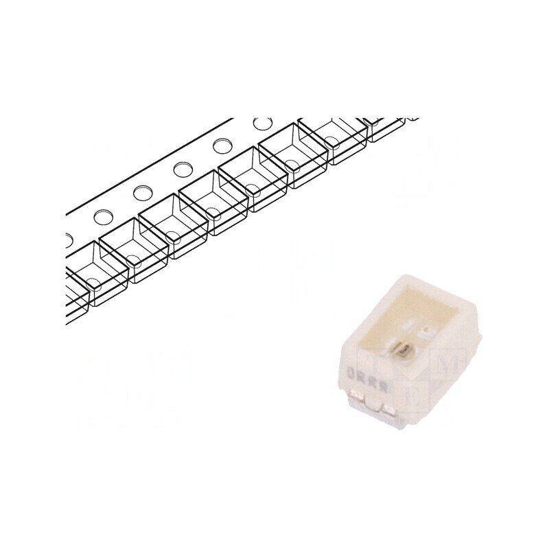 Emiţător IR SMD 2014 940nm 12mW 65° PLCC2 Transparent 70mA | Electronic-mag.ro | Componente Electronice