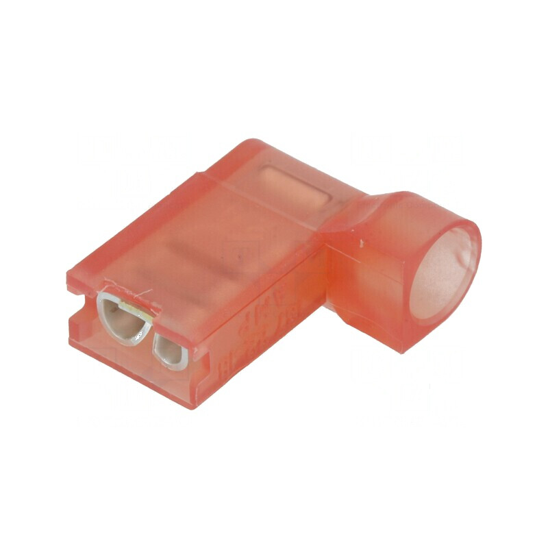 Terminal plat 4,8mm 0,5mm mamă pentru cablu 0,3÷0,9mm² crimpat | Electronic-mag.ro | Componente Electronice