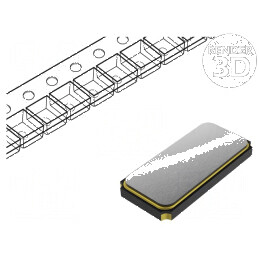 Rezonator de cuarț SMD 12MHz ±30ppm 18pF 3,2x2,5x0,8mm | Electronic-mag.ro | Componente Electronice