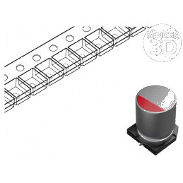Condensator polimeric low ESR 180uF 16VDC SMD ESR 16mΩ ±20% | Electronic-mag.ro | Componente Electronice
