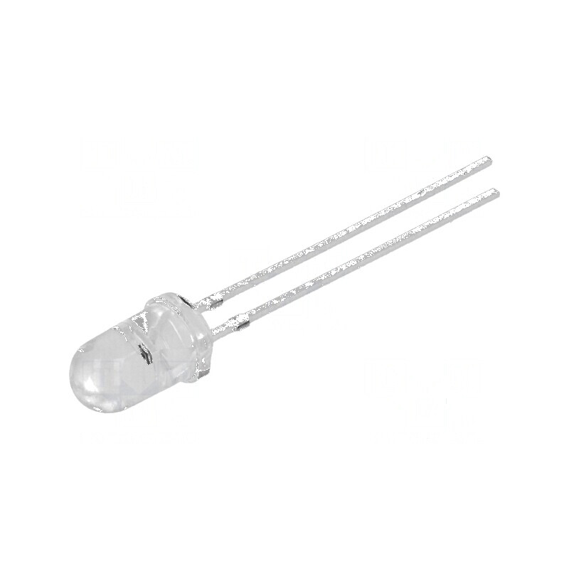 Fototranzistor 5mm cu lungime de undă maximă 830nm, 70V, unghi de 20° și lentilă transparentă | Electronic-mag.ro | Componente E