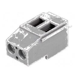 Regletă de conexiuni pentru PCB în unghi de 90° cu piste de 5mm și capacitate de 2-2,5mm² | Electronic-mag.ro | Componente Elect
