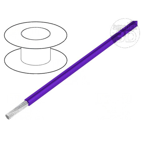 Cablu ÖLFLEX® HEAT 180 SiF 1x0,25mm2 cu izolație din silicon violet pentru aplicații de înaltă temperatură | Electronic-mag.ro |