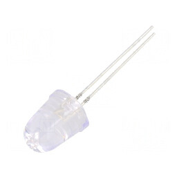 LED UV 8° 20mA 114mW 360-370nm 3/3,4/3,8VDC THT - Lumină ultravioletă eficientă pentru aplicații industriale | Electronic-mag.ro