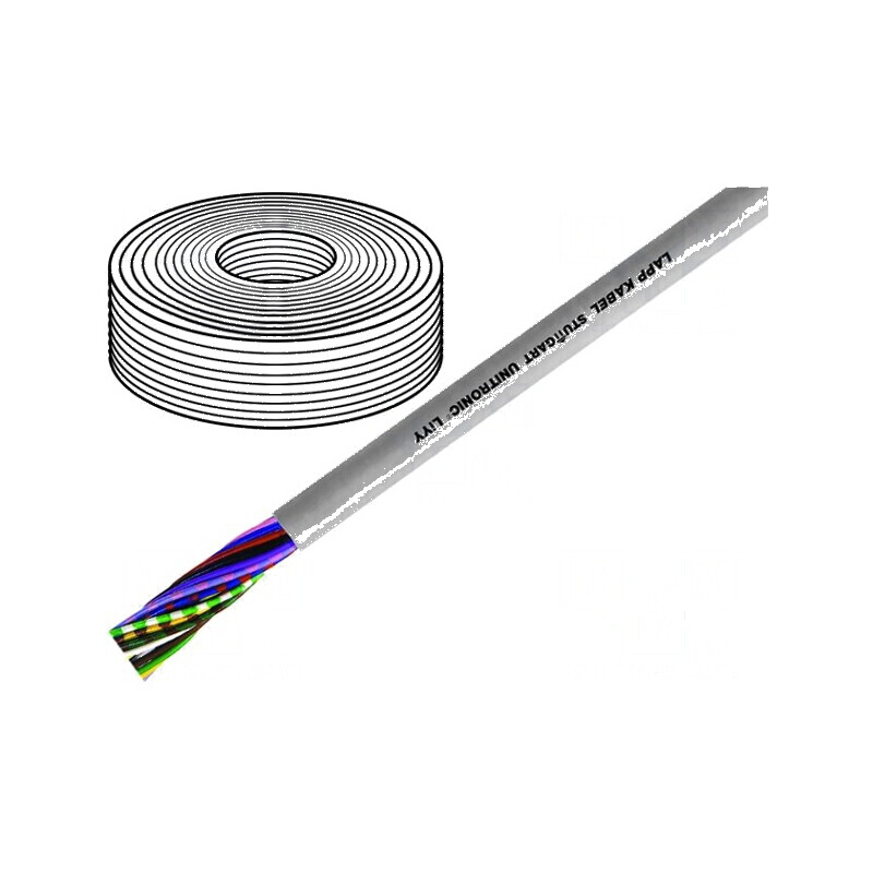 Cablu UNITRONIC® LiYY 4x0,14mm² neecranat 350V cu litat gri pentru conexiuni electrice | Electronic-mag.ro | Componente Electron