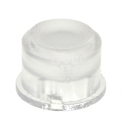 Tastă rotundă transparentă din plastic Ø9,6mm | Electronic-mag.ro | Componente Electronice