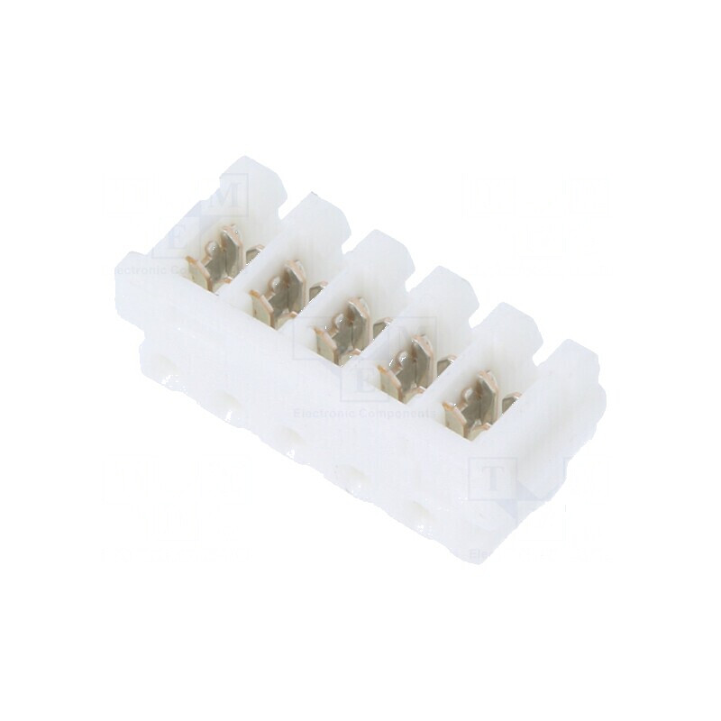 Conector cablu-placă mufă mamă PIN 5 CT Pas 2mm IDC - Compatibilitate cabluri electrice | Electronic-mag.ro | Componente Electro