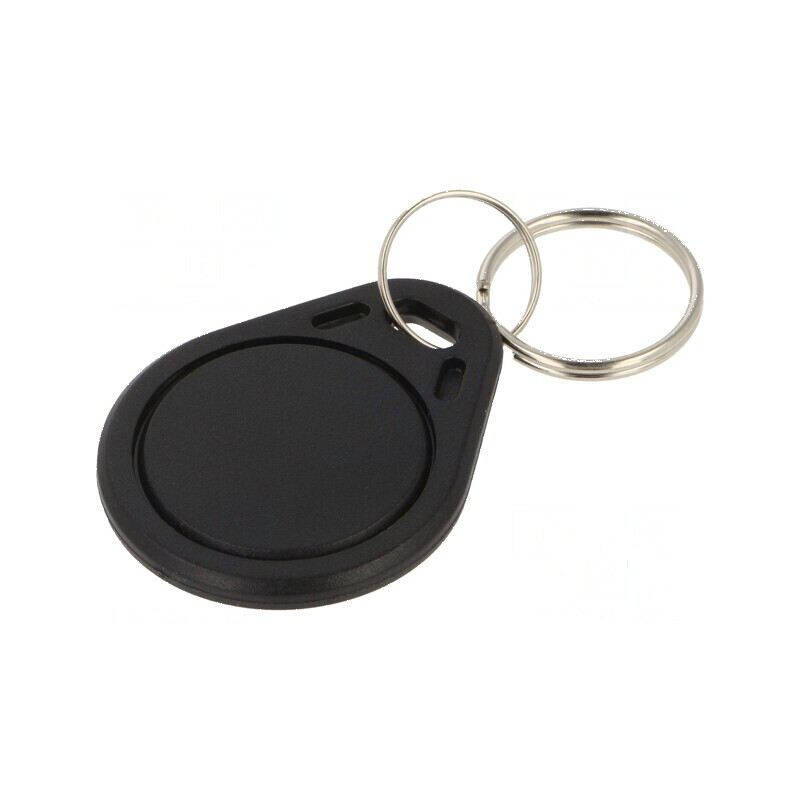 Breloc RFID ISO/IEC14443-3-A plastic negru 13,56MHz pentru acces și securitate | Electronic-mag.ro | Componente Electronice