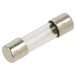 Siguranţă ardere rapidă 2A 250VAC 5x20mm din alamă 5MF - protecție electrică de calitate | Electronic-mag.ro | Componente Electr