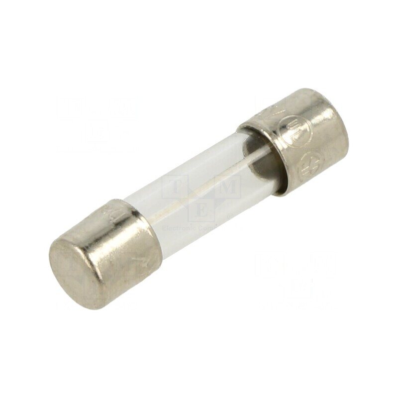 Siguranţă ardere rapidă 3,5A 125VAC 5x20mm alamă pentru protecţie electrică | Electronic-mag.ro | Componente Electronice