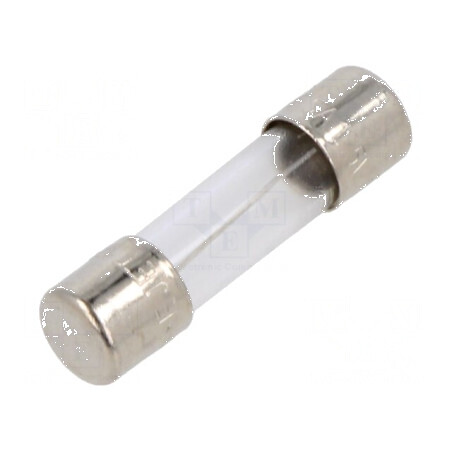 Siguranţă ardere rapidă 5A 125VAC 5x20mm alamă - 5MF pentru protecţie electrică | Electronic-mag.ro | Componente Electronice