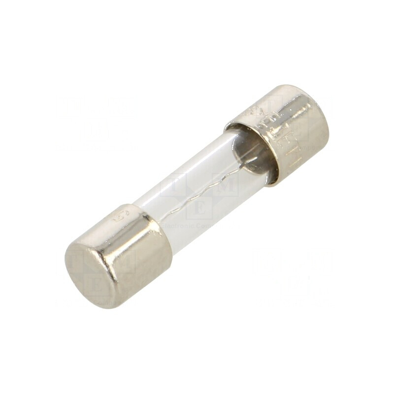 Siguranţă ardere rapidă 7A 125VAC 5x20mm alamă 5MF - Protecţie electrică fiabilă | Electronic-mag.ro | Componente Electronice