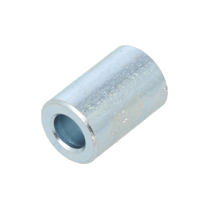 Manşon distanţier cilindric din oţel zincat 9mm, Diametru exterior 6mm | Electronic-mag.ro | Componente Electronice