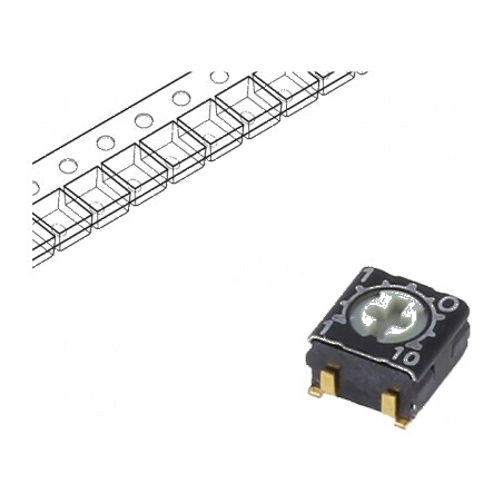 Potenţiometru SMD 50kΩ 125mW de montare singură tură ±20% | Electronic-mag.ro | Componente Electronice