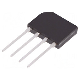 Punte redresoare monofazată Urmax 1kV, curent maxim 2A, curent de scurtcircuit 65A, plată | Electronic-mag.ro | Componente Elect