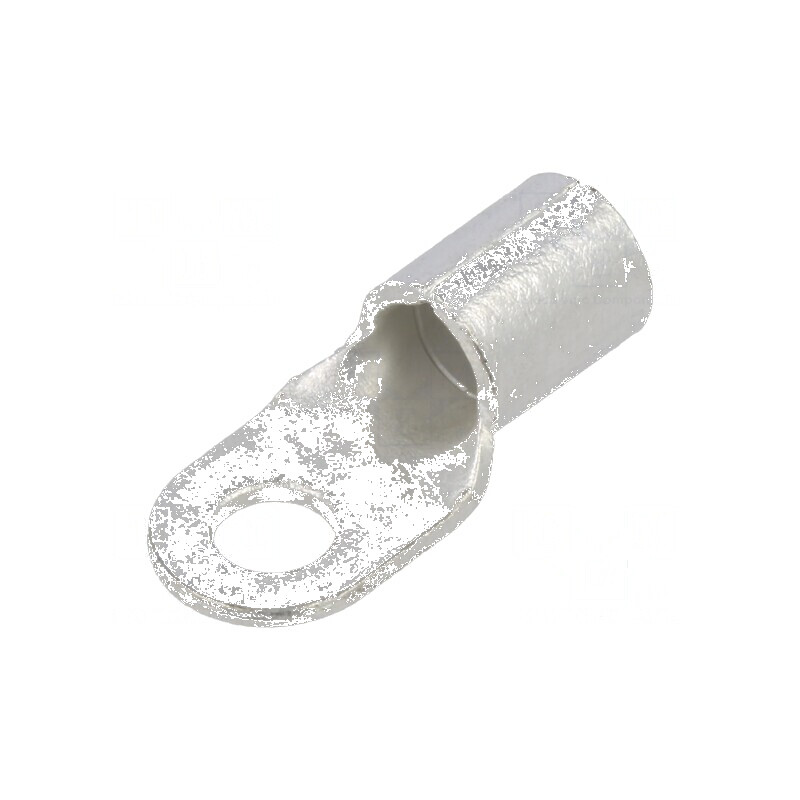Vârf inelar M5 16mm² cupru crimpat pe cablu cositorit 5,3mm | Electronic-mag.ro | Componente Electronice