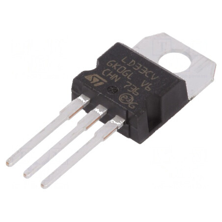 Stabilizator de tensiune LDO liniar nereglabil 3,3V 0,95A IC | Electronic-mag.ro | Componente Electronice
