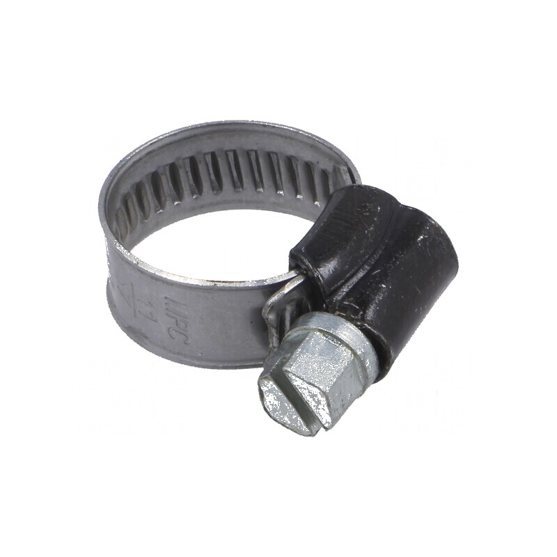 Colier oţel ST cu şurub de strângere W: 9mm, Crimpare: 11÷17mm | Electronic-mag.ro | Componente Electronice