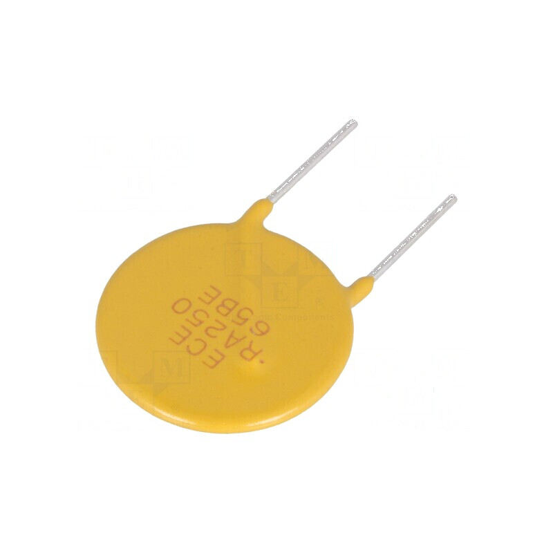 Siguranţă polimerică PTC 2,5A 10,2mm Ø0,81x7,6mm pentru protecţie electrică | Electronic-mag.ro | Componente Electronice Siguranţă polimerică PTC 2,5A 10,2mm Ø0,81x7,6mm pentru protecţie electrică | Electronic-mag.ro | Componente Electronice