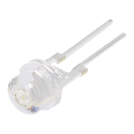 LED Verde 4,8mm 12000÷14400mcd 33÷38lm 140° Raster 2,5mm | Electronic-mag.ro | Componente Electronice