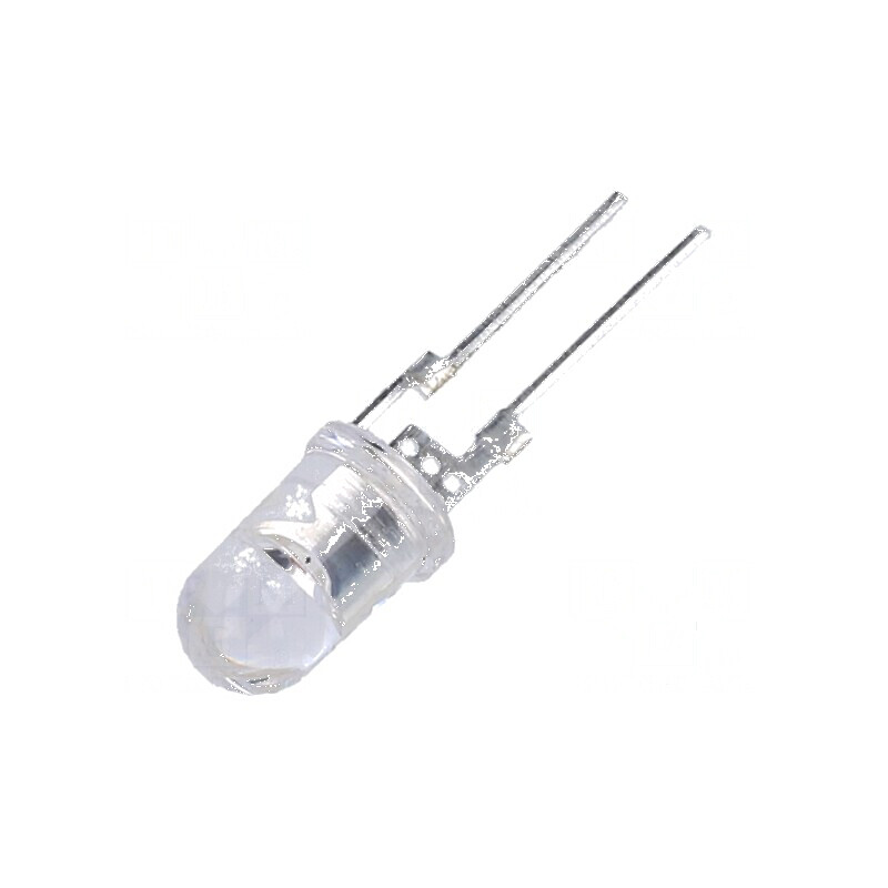 LED 5mm roșie 22000-25000mcd 40° convex - lumina intensă pentru proiecte electronice | Electronic-mag.ro | Componente Electronic