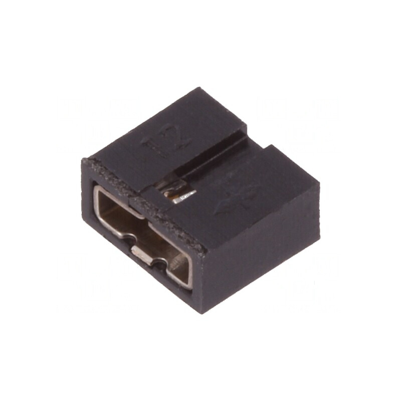 Conector şiruri pini jumper Minitek mamă 1x2, 2 drept, 2mm | Electronic-mag.ro | Componente Electronice