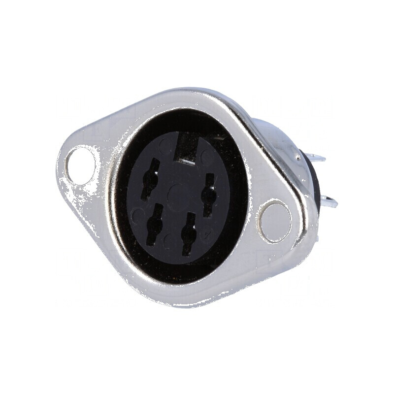 Conector DIN soclu mamă 4 pini 216° pentru lipire | Electronic-mag.ro | Componente Electronice Conector DIN soclu mamă 4 pini 216° pentru lipire | Electronic-mag.ro | Componente Electronice