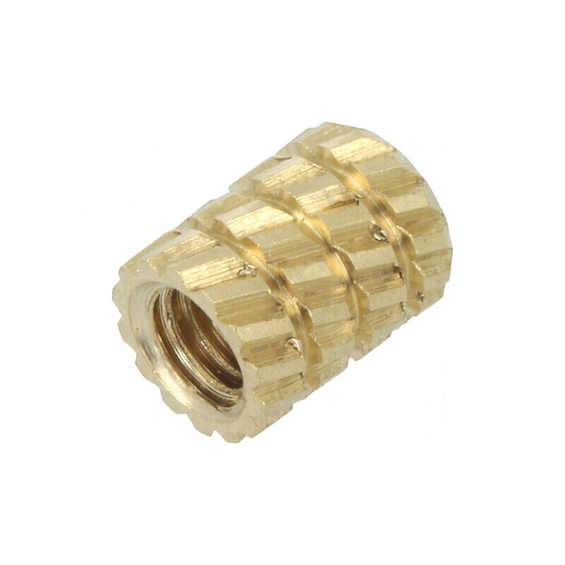 Adaos filetat din alamă M3, 5,9mm lungime, Øext: 4,5mm, fără înveliş | Electronic-mag.ro | Componente Electronice Adaos filetat din alamă M3, 5,9mm lungime, Øext: 4,5mm, fără înveliş | Electronic-mag.ro | Componente Electronice