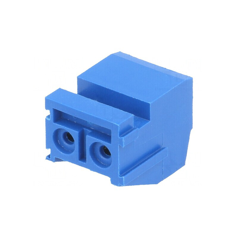 Regletă de conexiuni deconectabilă 5mm, 2 piste, cu mufă | Electronic-mag.ro | Componente Electronice