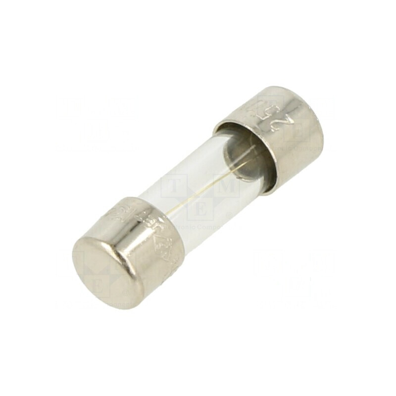 Siguranţă ardere rapidă 1,5A 250VAC sticlă 5x15mm pentru protecţie electrică | Electronic-mag.ro | Componente Electronice