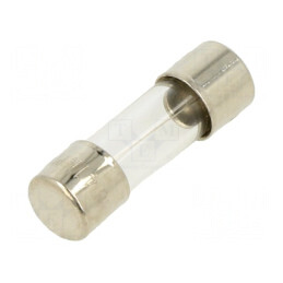 Siguranţă ardere rapidă 750mA 250VAC sticlă 5x15mm pentru protecția circuitelor electrice | Electronic-mag.ro | Componente Elect