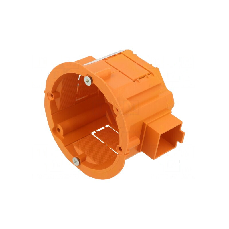 Carcasă doză electrică portocalie Ø 60mm Z 45mm pentru montaj în perete | Electronic-mag.ro | Componente Electronice Carcasă doză electrică portocalie Ø 60mm Z 45mm pentru montaj în perete | Electronic-mag.ro | Componente Electronice