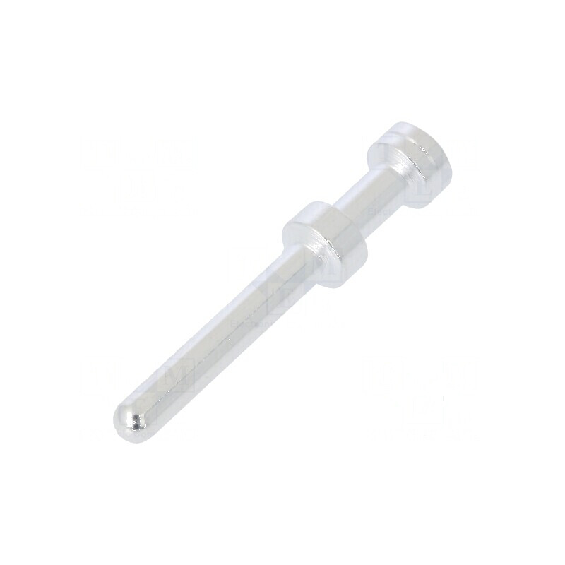 Pin tată din aliaj cupru argintat 0,75mm2 18AWG - 100 bucăți în vrac, crimpat | Electronic-mag.ro | Componente Electronice
