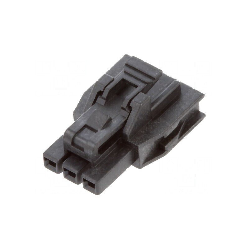 Conector cablu-placă Nano-Fit PIN 3 pentru temperaturi între -40 și 105°C UL94V-0, mufă de conectare | Electronic-mag.ro | Compo