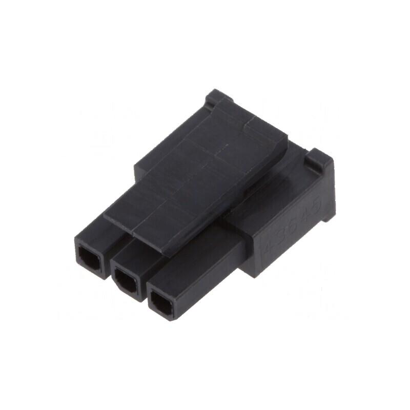 Conector cablu-placă mufă mamă Micro-Fit 3.0 3mm PIN 3 - pentru conectivitate fiabilă | Electronic-mag.ro | Componente Electroni