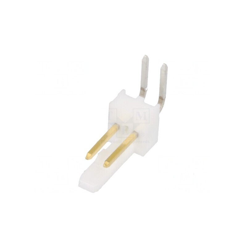 Conector cablu-placă soclu tată KK 254 2,54mm PIN 2 THT 4A pentru conexiuni electrice | Electronic-mag.ro | Componente Electroni