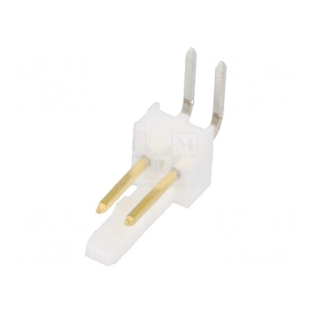 Conector cablu-placă soclu tată KK 254 2,54mm PIN 2 THT 4A pentru conexiuni electrice | Electronic-mag.ro | Componente Electroni