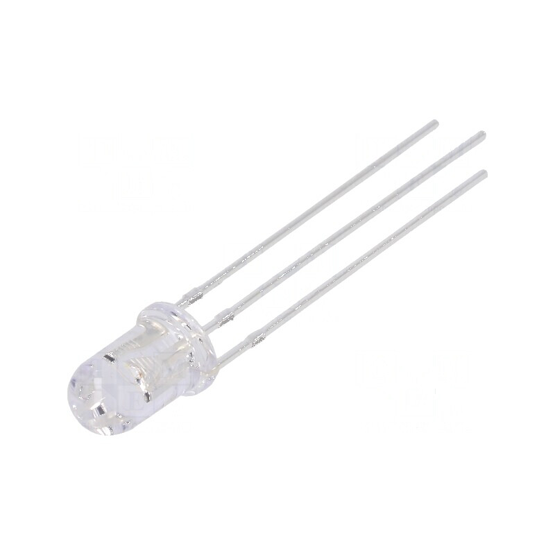 LED 5mm roșie/galbenă 30° convexă, Nr. term: 3 | Electronic-mag.ro | Componente Electronice