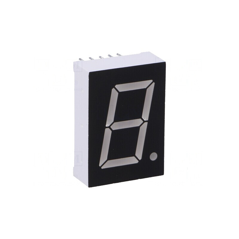 Afișaj LED cu 7 segmente 20,32mm 0,8 Nr.car: 1 roșie 16mcd - Display Digital | Electronic-mag.ro | Componente Electronice Afișaj LED cu 7 segmente 20,32mm 0,8 Nr.car: 1 roșie 16mcd - Display Digital | Electronic-mag.ro | Componente Electronice