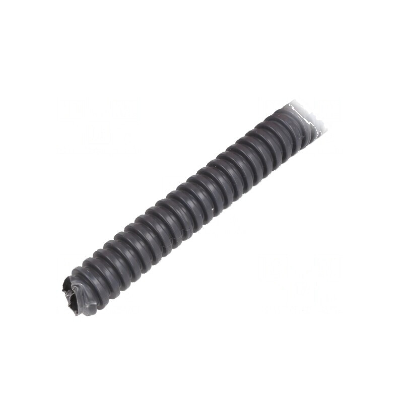 Tub de protecție PVC gri închis 16mm L: 25m 750N | Electronic-mag.ro | Componente Electronice