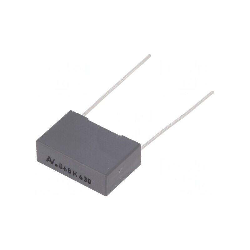 Condensator poliester 68nF 220VAC 630VDC 15mm ±10% THT | Electronic-mag.ro | Componente Electronice Condensator poliester 68nF 220VAC 630VDC 15mm ±10% THT | Electronic-mag.ro | Componente Electronice