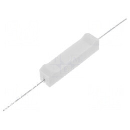 Rezistor bobinat cu ciment THT 22Ω 10W ±5% 10x9x49mm - componentă electronică de calitate | Electronic-mag.ro | Componente Elect