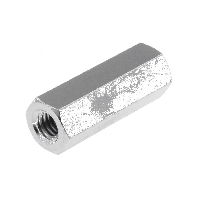 Piuliță distanțieră filetată 20mm M4 hexagonală - accesorii pentru montaj | Electronic-mag.ro | Componente Electronice