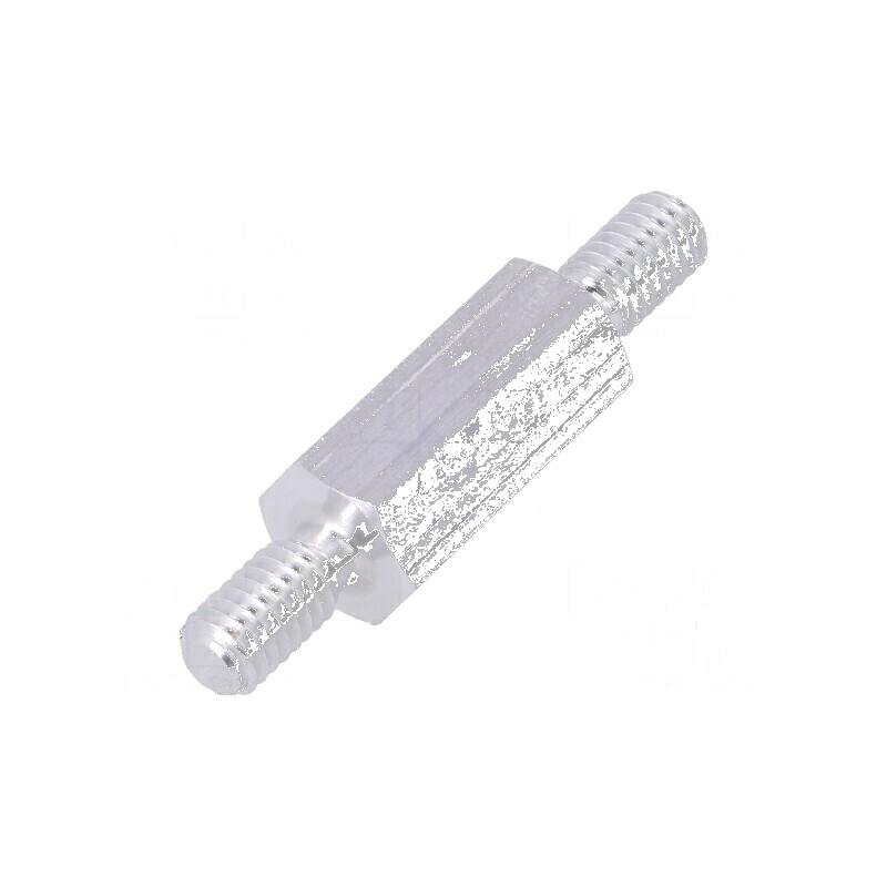 Piuliță distanțieră filetată hexagonală M4, 15mm | Electronic-mag.ro | Componente Electronice